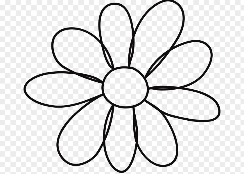 Flower Template Drawing Paper Petal Clip Art PNG