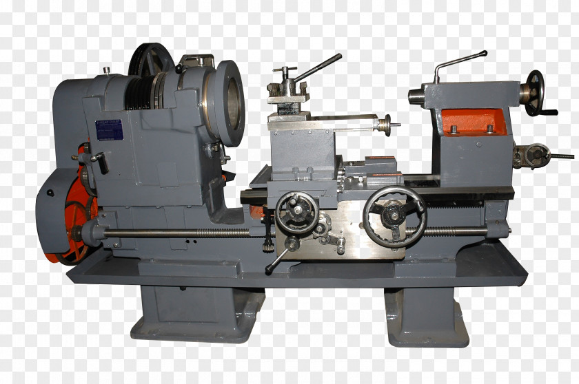 Lathe Machine Metal Computer Numerical Control Manufacturing PNG