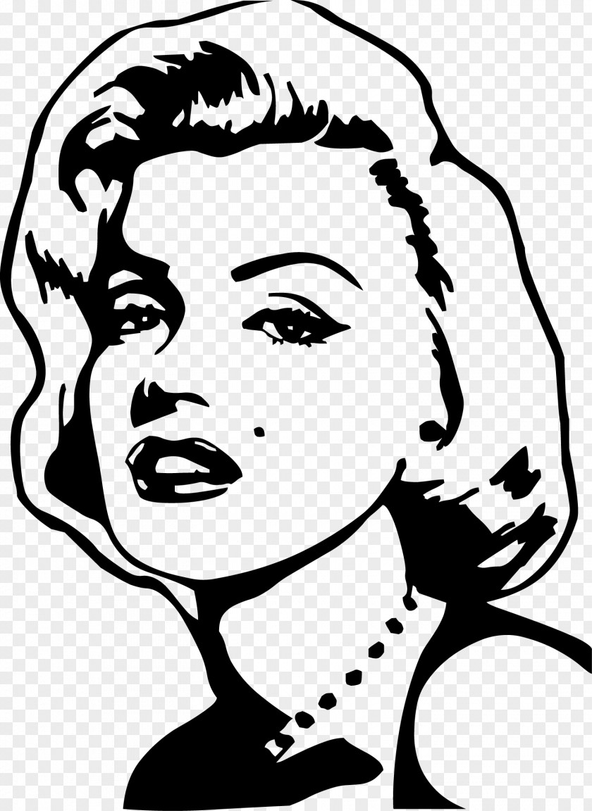 Marilyn Monroe Pop Art Drawing Painting PNG