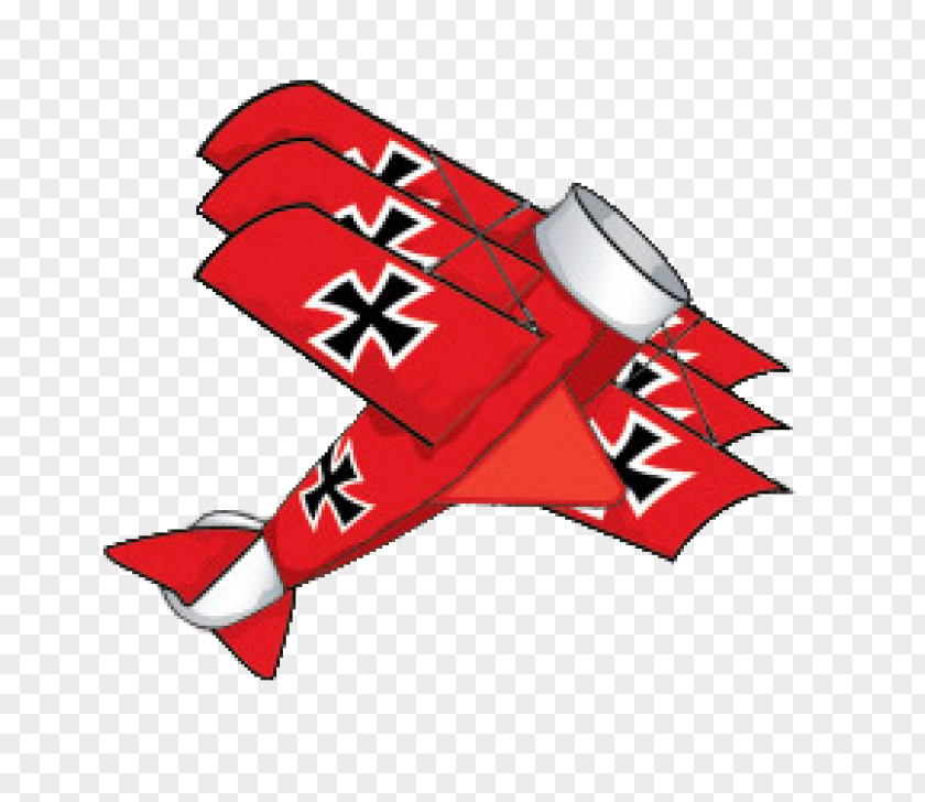 Airplane Kite Line Fixed-wing Aircraft Red Baron II PNG