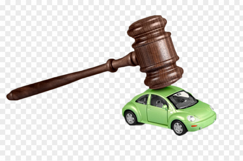 Auction Hammer And Car Auto PNG
