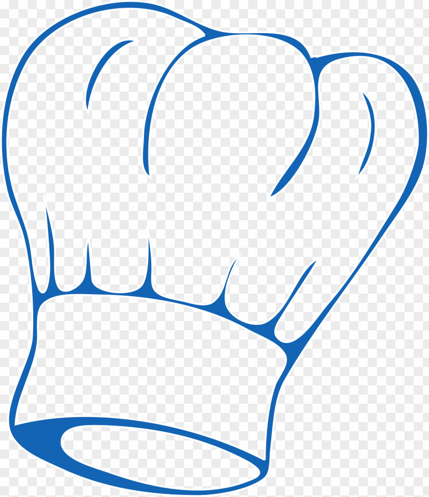 Blue Line Hat Chefs Uniform Apron Clip Art PNG