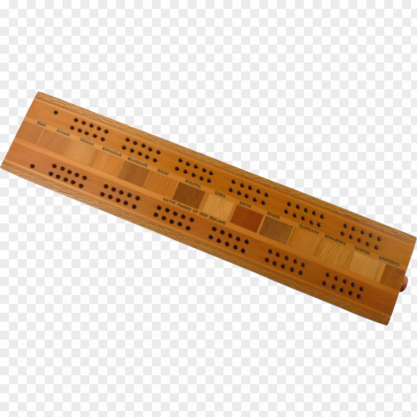Cribbage Game Towai Ansells Brewery Wood PNG
