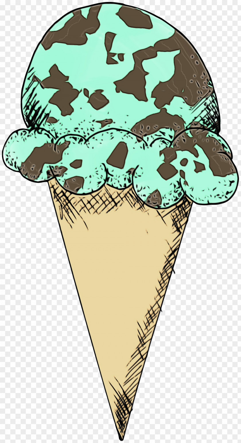 Dairy Ice Cream Cone Background PNG