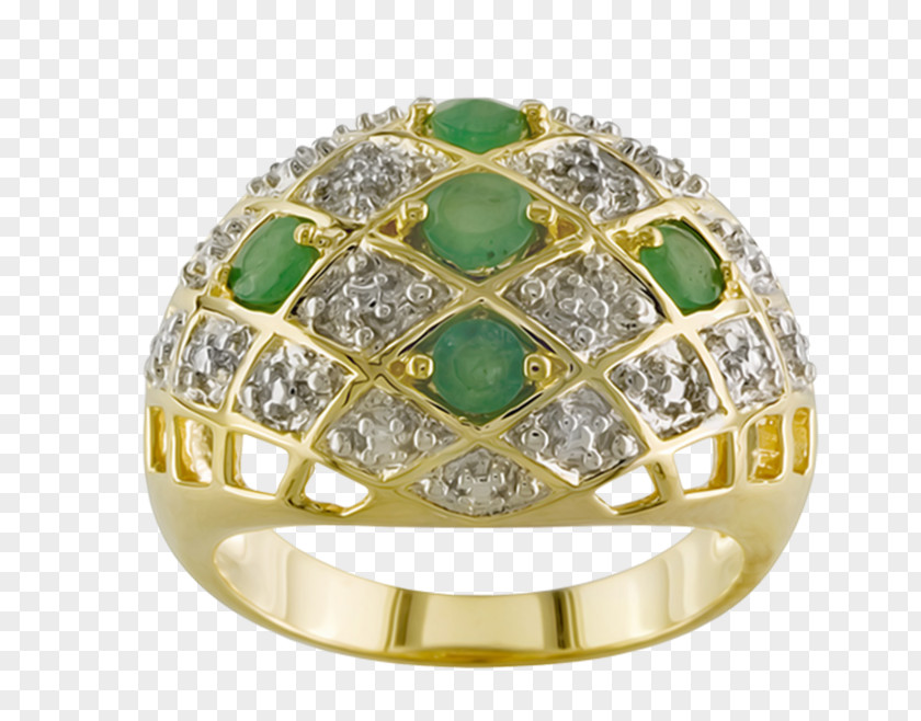 Emerald Silver Gold Diamond Bling-bling PNG