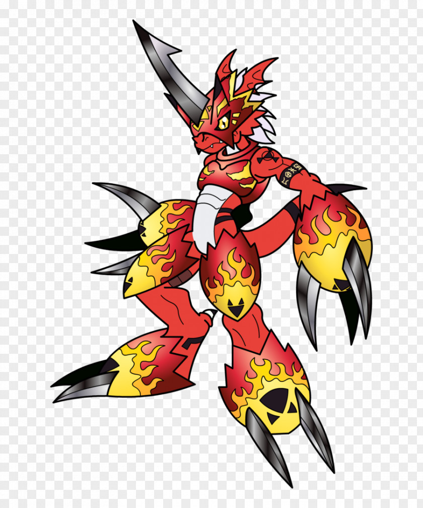 Digimon Guilmon Flamedramon Masters Veemon PNG