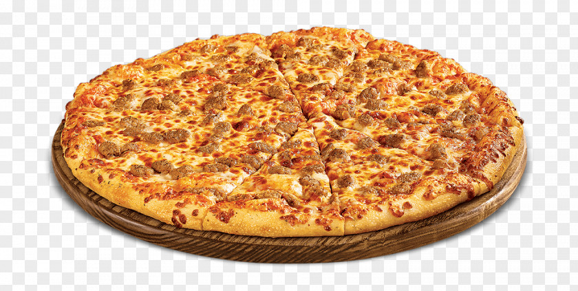 Pizza Chicago-style Meat Cheese Pepperoni PNG