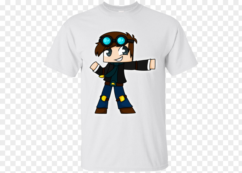 T-shirt Hoodie DanTDM: Trayaurus And The Enchanted Crystal Minecraft PNG