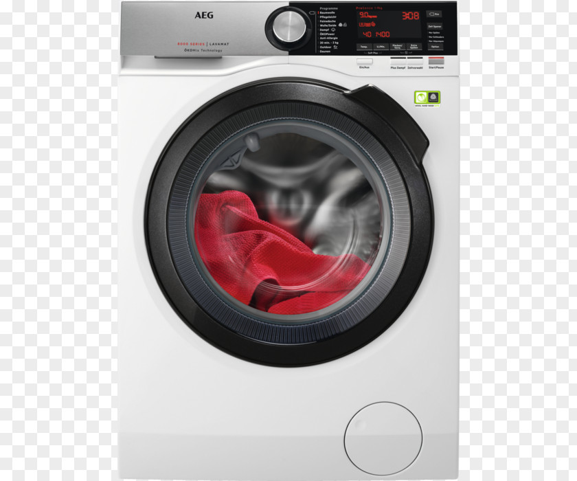 Waschwirkungsklasse AEG L9FEC966R Washing Machine Machines Clothes Dryer Electrolux PNG