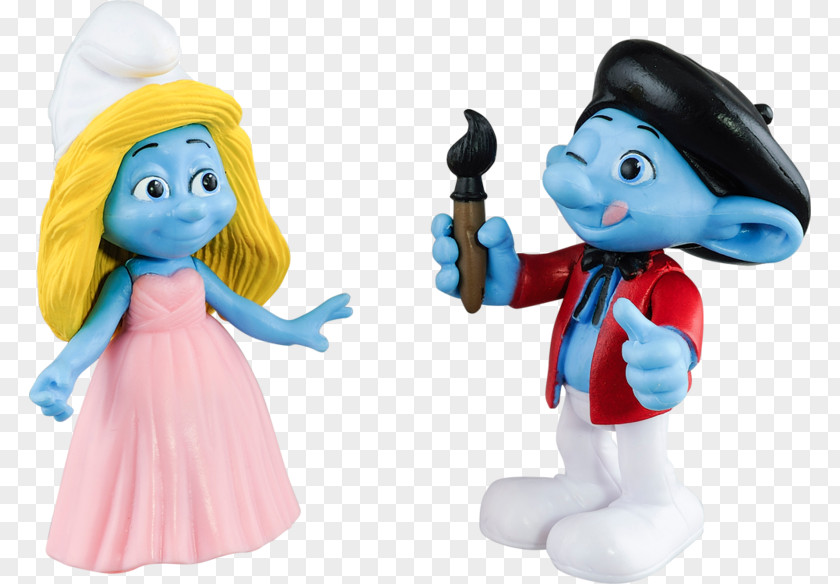 Baby Smurfette Papa Smurf Vexy Clumsy Grouchy PNG