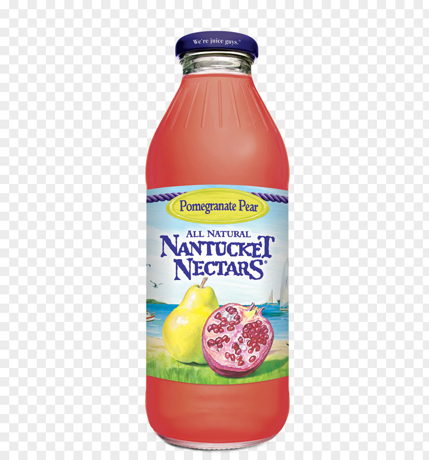 Fruit And Vegetable Industry Card Iced Tea Lemonade Nantucket Nectars Glass Bottle Hood Half PNG