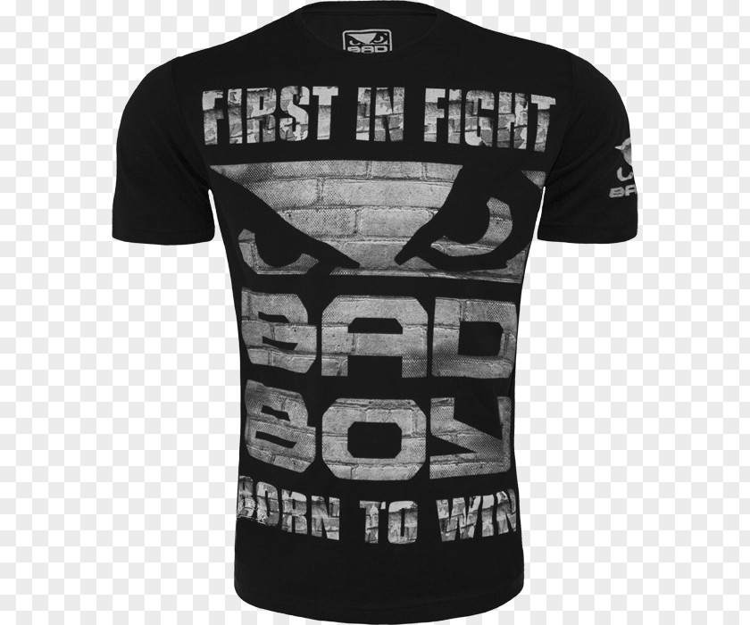 Bad Boy Mma T-shirt Футболка Script T Shirt By MMA Fightwear Clothing PNG