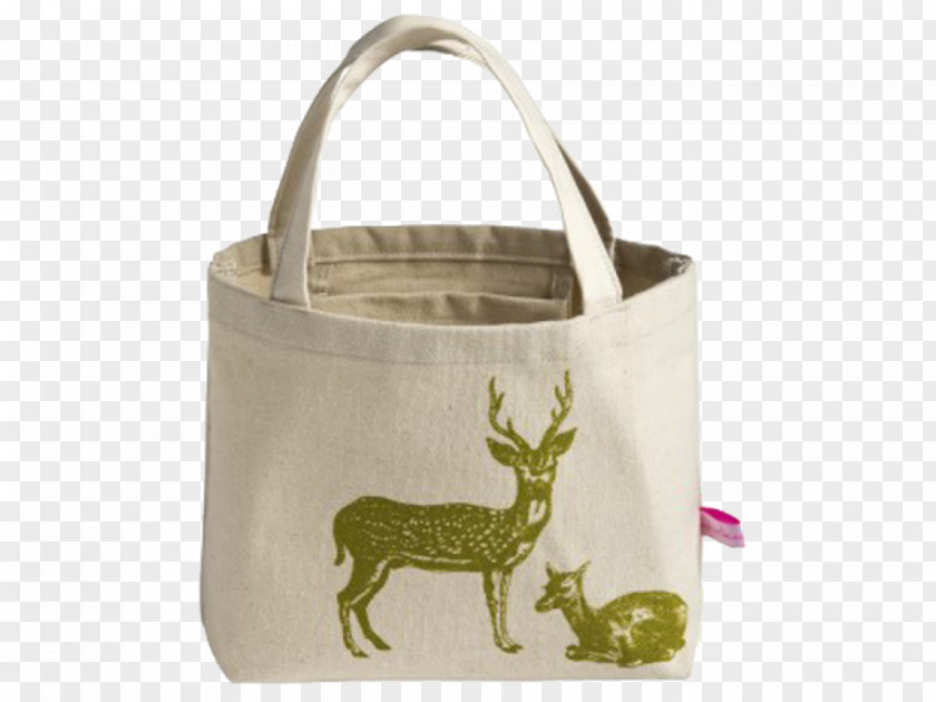Canvas Bag Tote Reindeer Dijon Cushion PNG