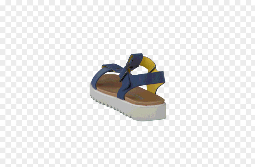 Sandal Shoe Electric Blue PNG