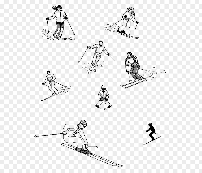 Ski Cross-country Skiing Freeskiing Clip Art PNG