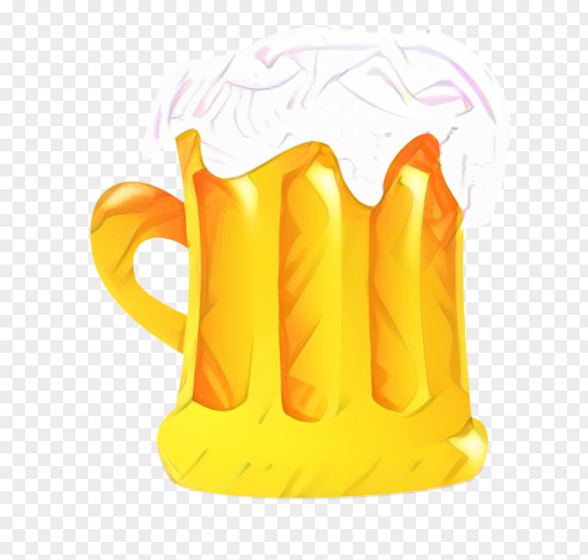 Tableware Kettle Yellow Background PNG