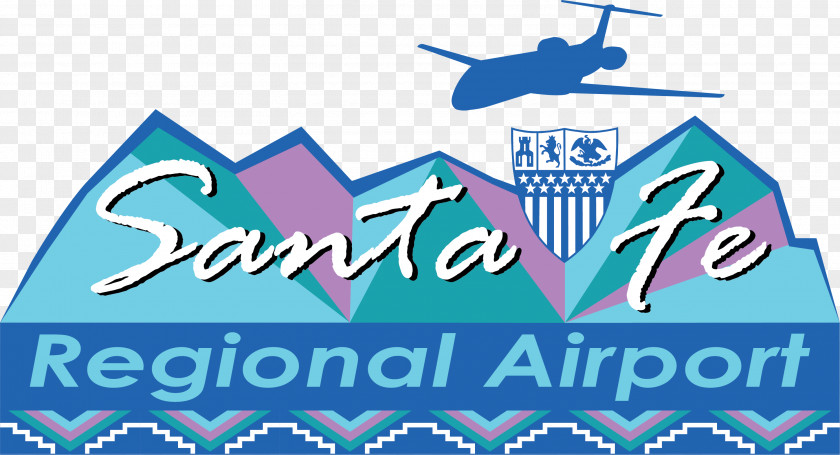 Design Santa Fe Regional Airport Logo Brand PNG