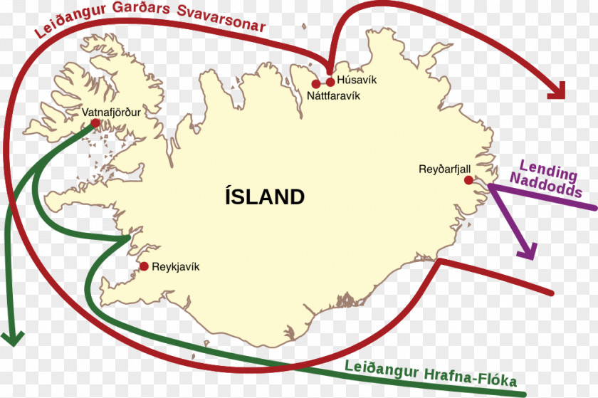 Iceland Settlement Of Landnámabók Viking Age Norsemen PNG