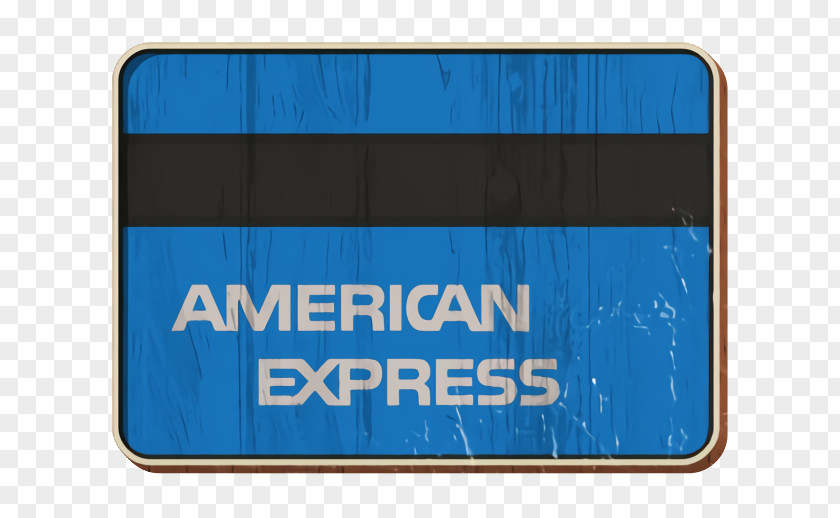 Metal Electric Blue American Express Logo PNG