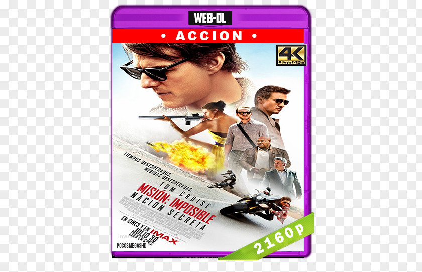 Mission: Impossible – Rogue Nation Blu-ray Disc Ethan Hunt Film PNG