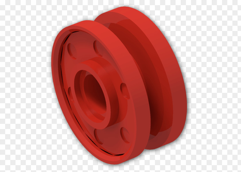 10 Hole Bricks Product Design Wheel RED.M PNG