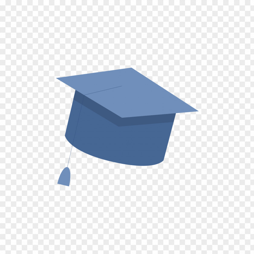 Blue Bachelor Cap PNG