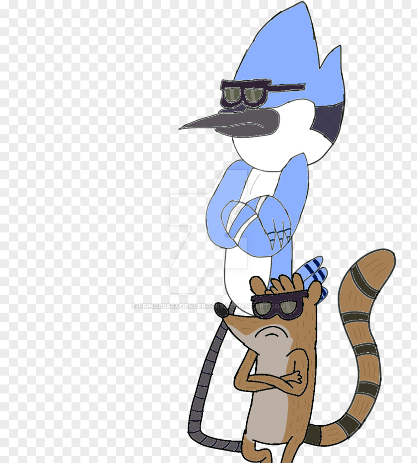 Cat Mordecai Rigby PNG