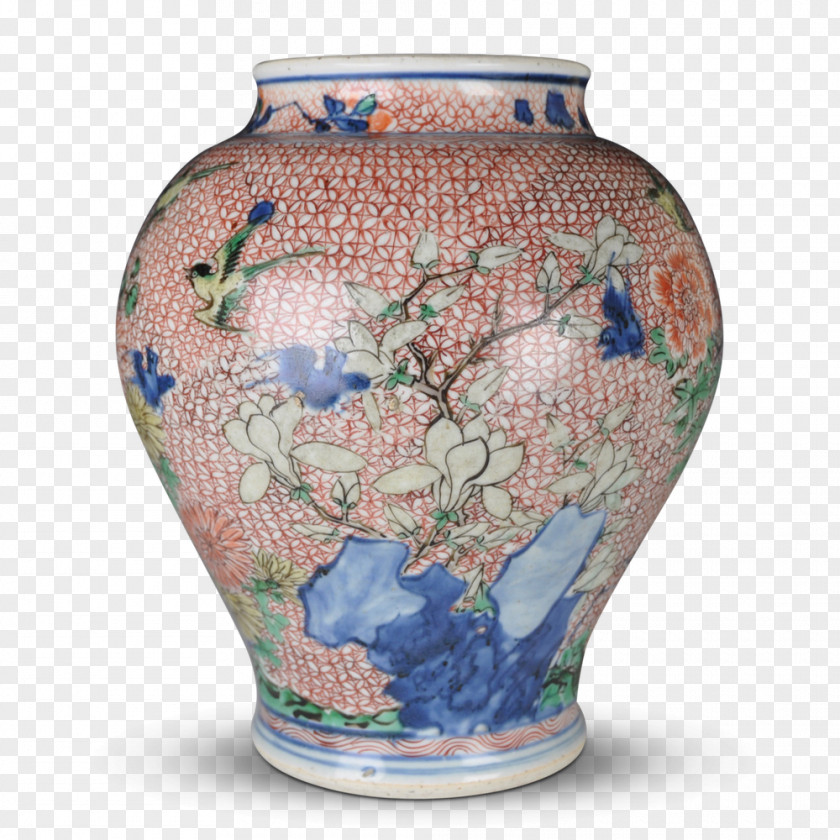 Celadon Vase Ceramic Blue And White Pottery Urn PNG