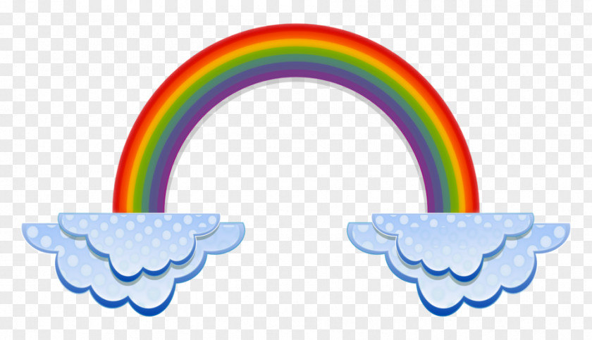 Free Rainbow Clipart Cloud Clip Art PNG