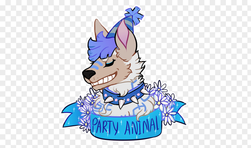 Party Animals Canidae Dog Cartoon Clip Art PNG