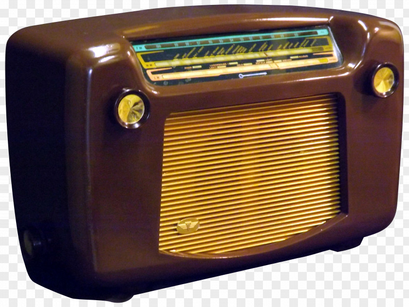 Radio Antique Loudspeaker Audio Signal Powered Speakers PNG