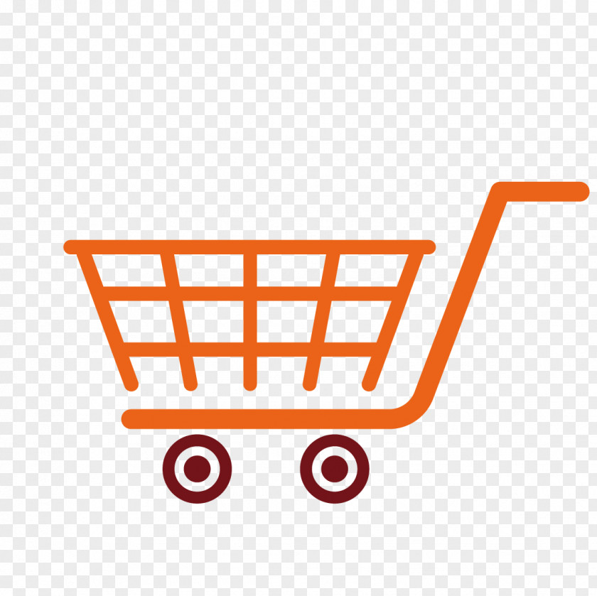 Vector Shopping Cart Supermarket Grocery Store Food Clip Art PNG