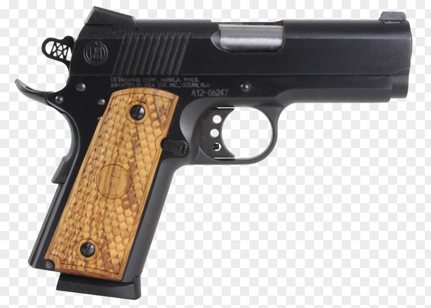 Weapon .45 ACP M1911 Pistol Automatic Colt Rock Island Armory 1911 Series Firearm PNG