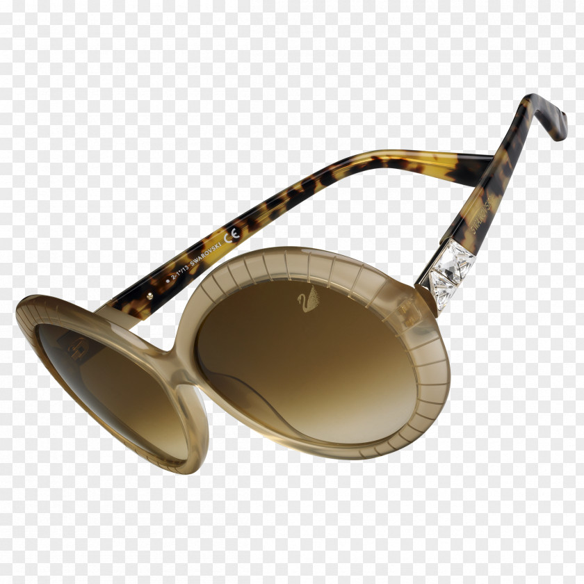 Yellow Sunglasses Swarovski AG Fashion Goggles PNG