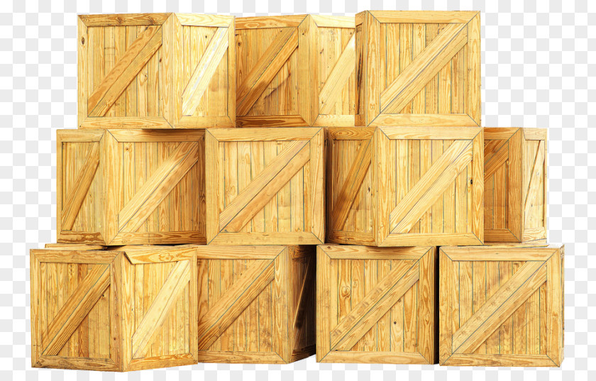 Box Wooden Crate Pallet PNG