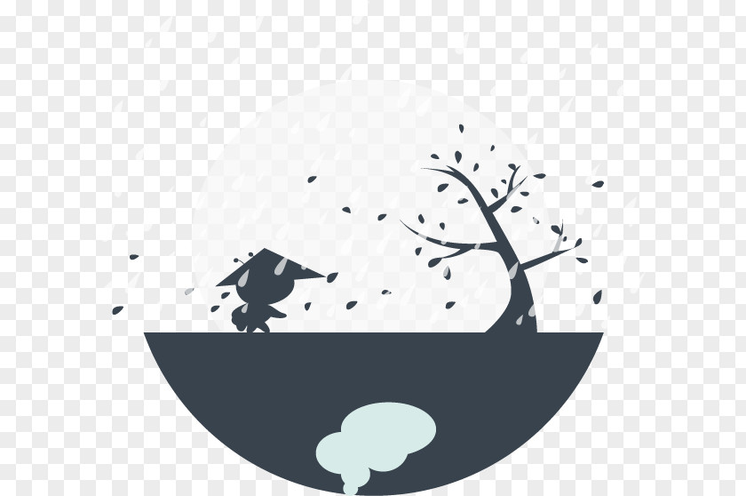 Cartoon Rain Travel Page HTTP 404 Web Design PNG