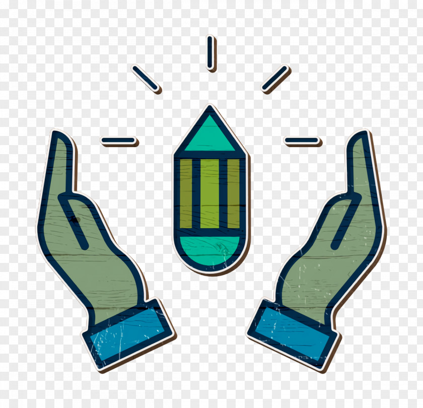 Creative Icon Hands Write PNG