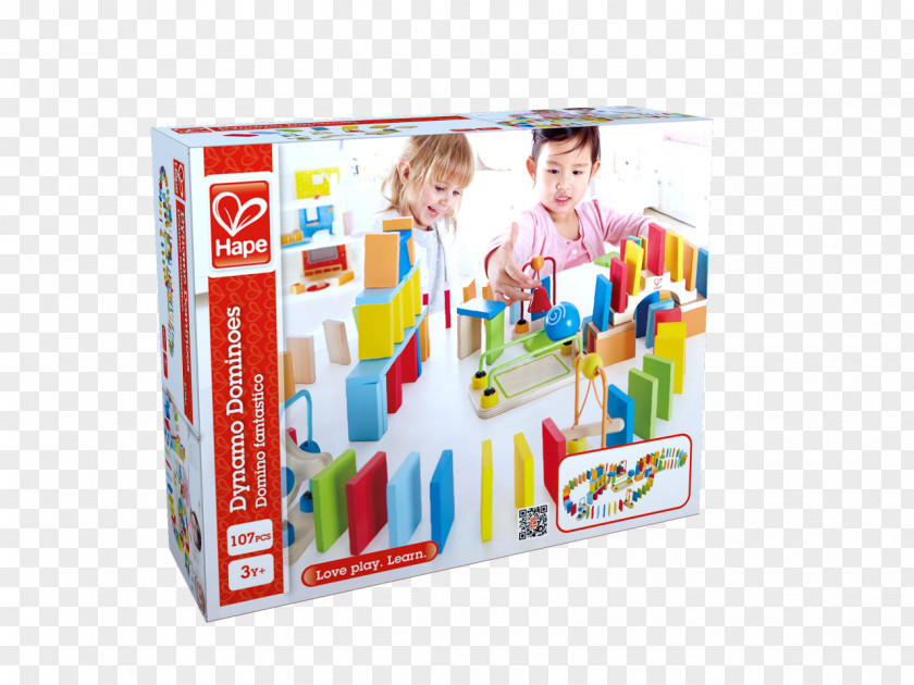 Toy Hape Dynamo Dominoes Building Kit 30th Anniversary Domino's Pizza Early Explorer PNG