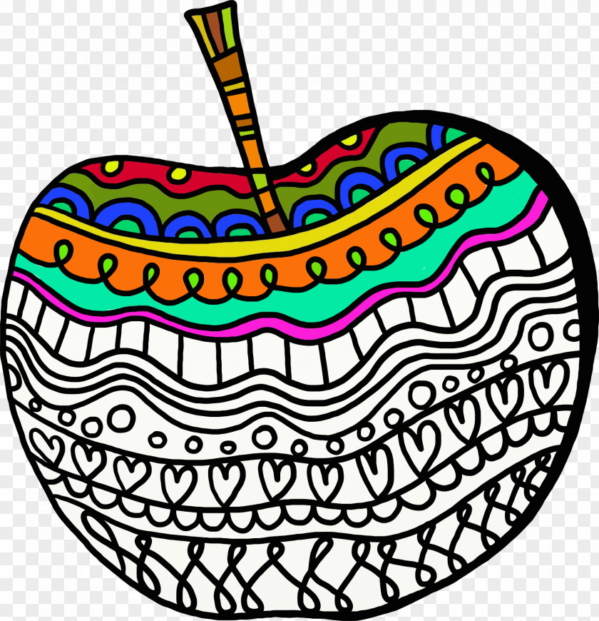 Apple Cider Juice Coloring Book PNG