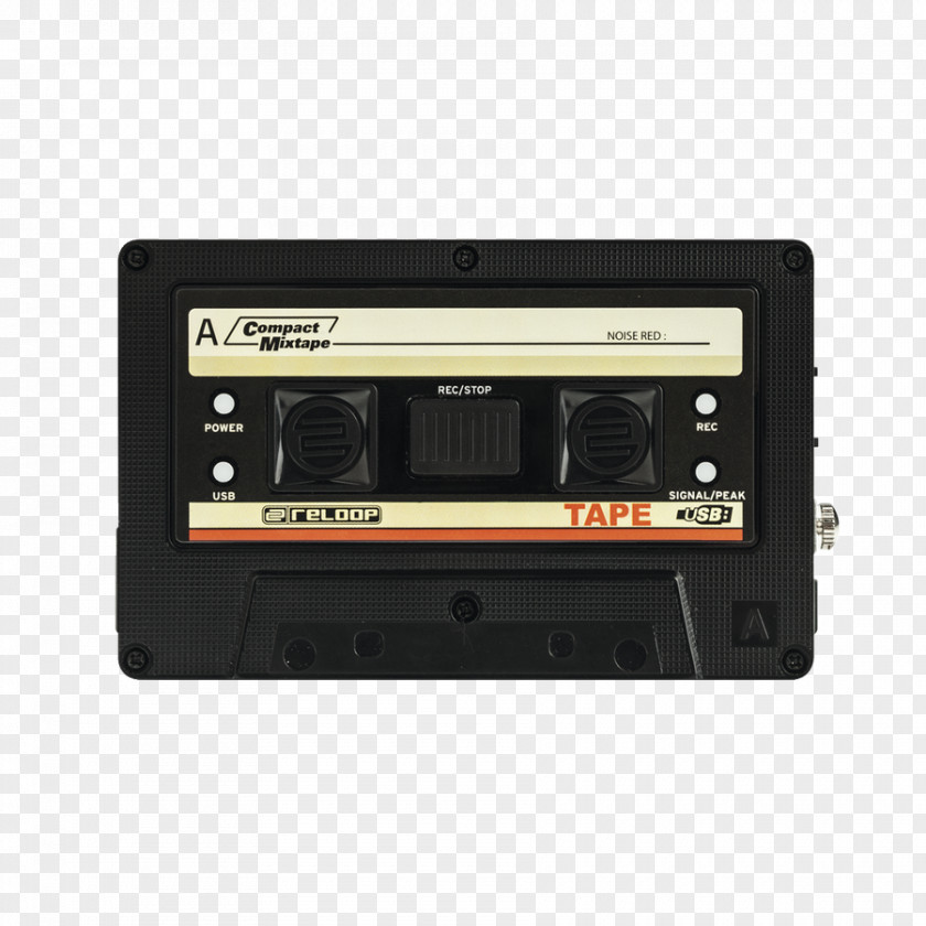 Audio Cassette Compact Disc Jockey Tape Recorder Mixtape PNG