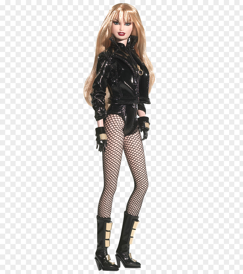 Barbie Black Canary Doll Basics PNG