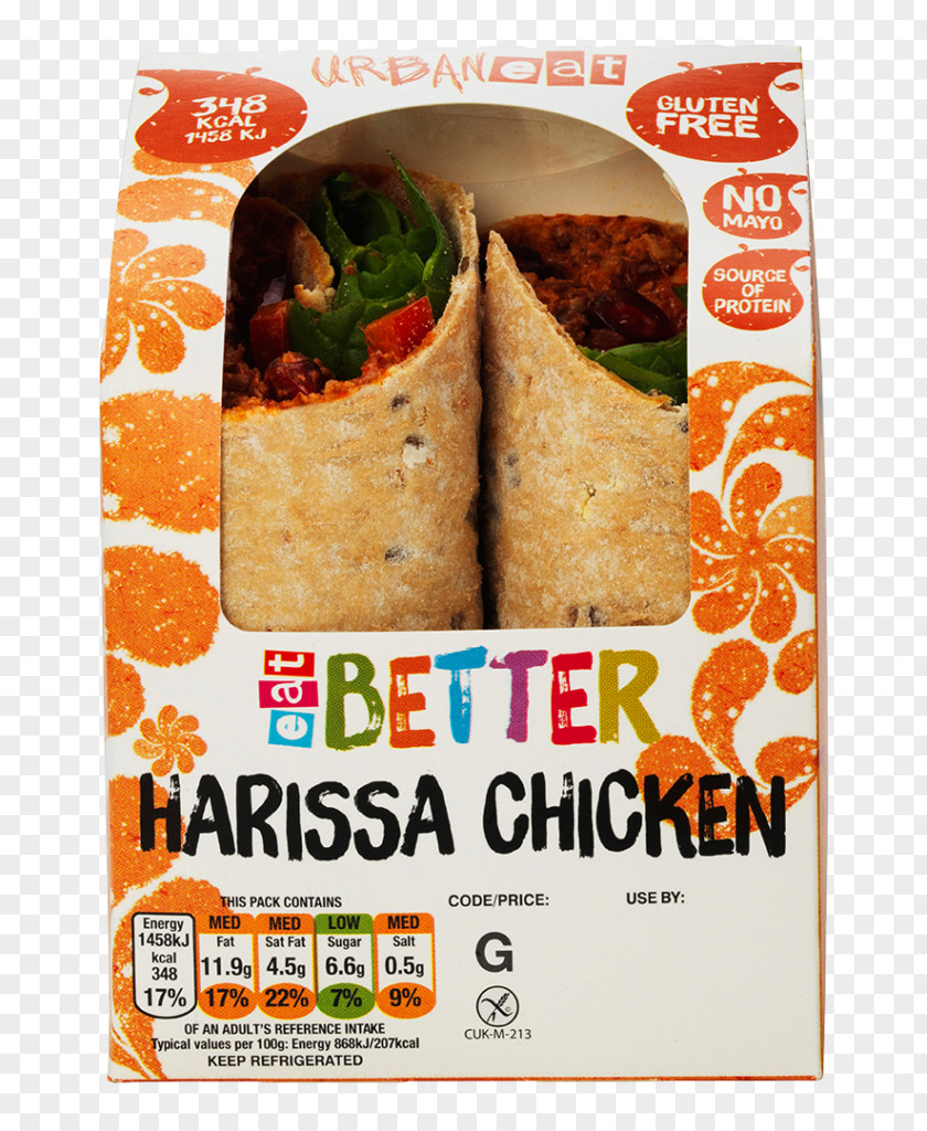 Chicken Wrap Vegetarian Cuisine Mission Burrito Fast Food PNG