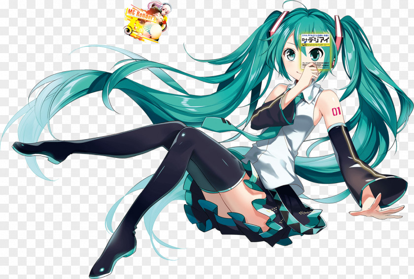 Hatsune Miku SO-04E Vocaloid Rohto Pharmaceutical ぶれないアイで PNG