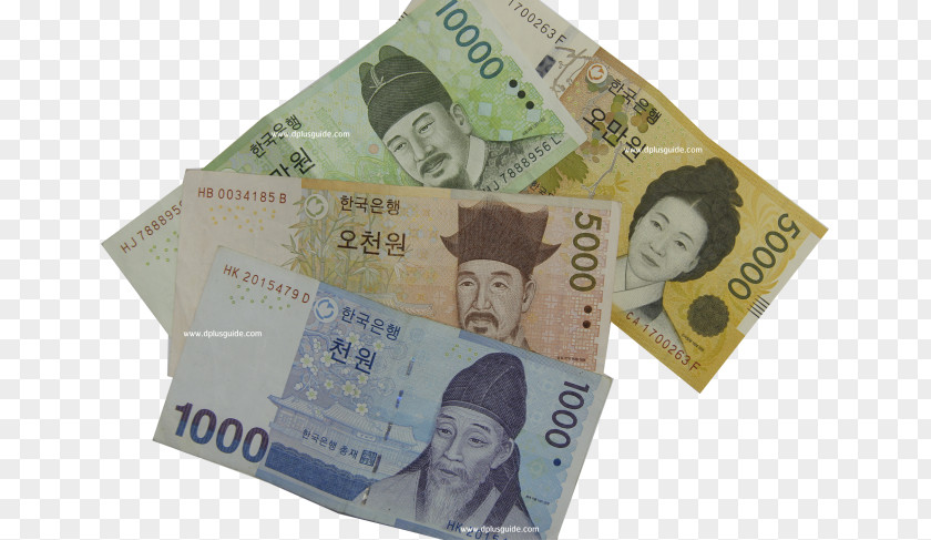 Korean Won South Money Thai Baht Bank PNG
