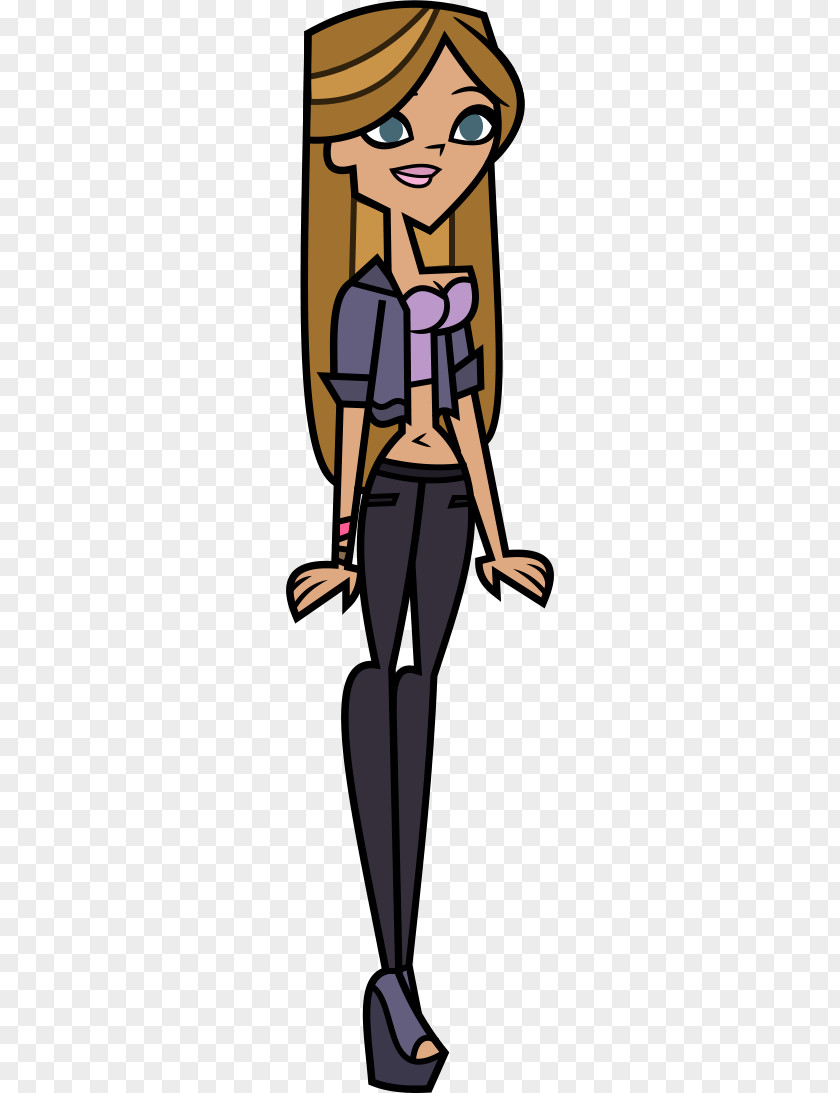 Marliyn Monroe Total Drama Season 5 Character Clip Art PNG