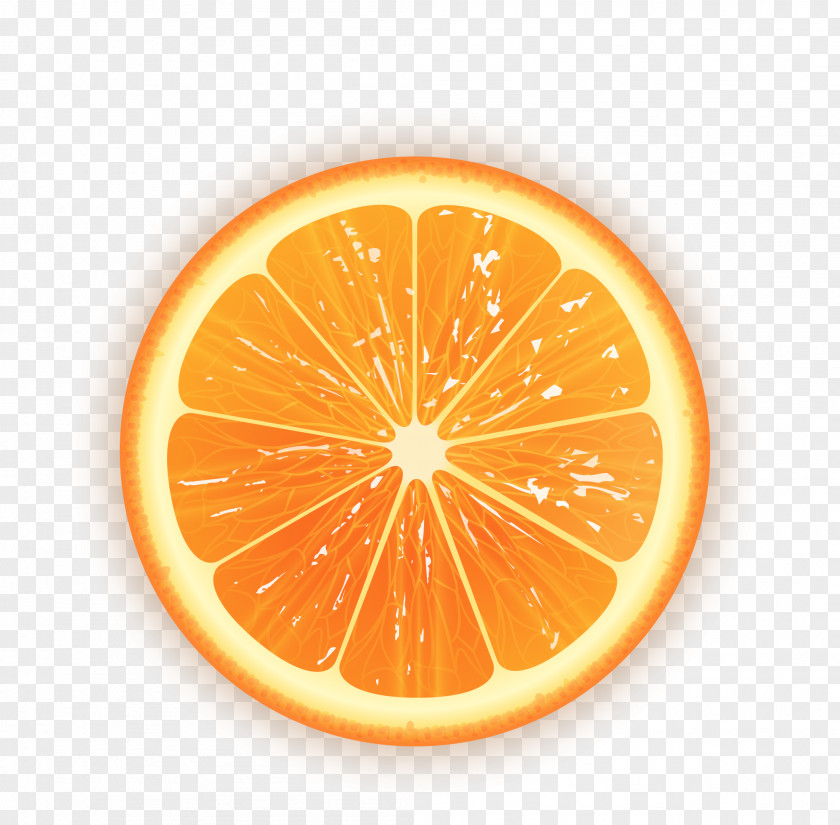 Cartoon Orange Slices Decorative Patterns Juice Lemon Lime PNG