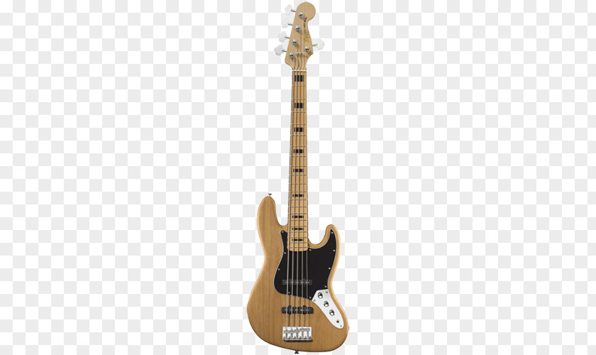 Fender Jazz Bass Natural Squier Vintage Modified V Guitar PNG