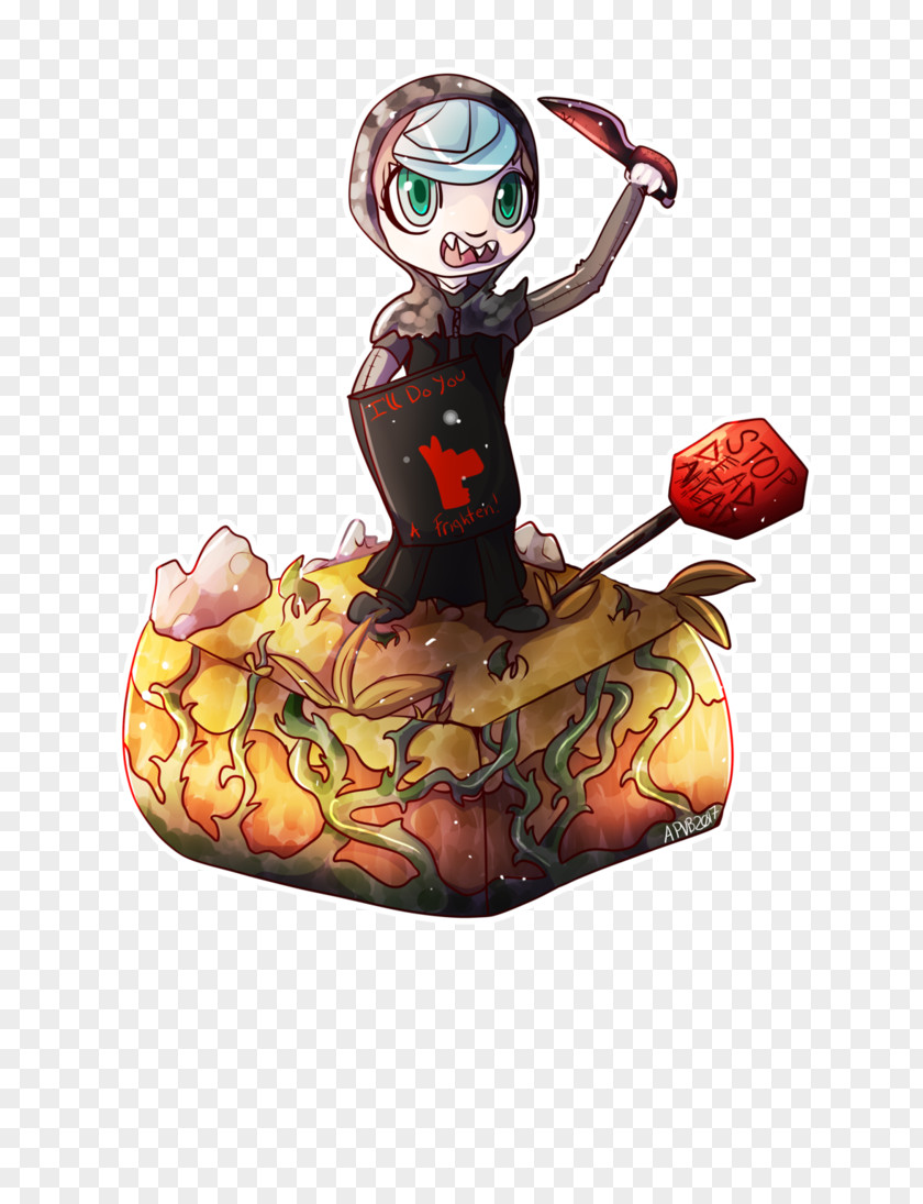 Floating Island Figurine PNG