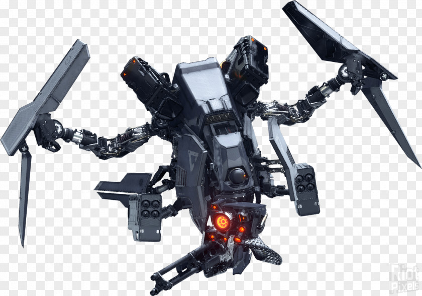 Killzone Shadow Fall Unmanned Aerial Vehicle Game Concept PNG