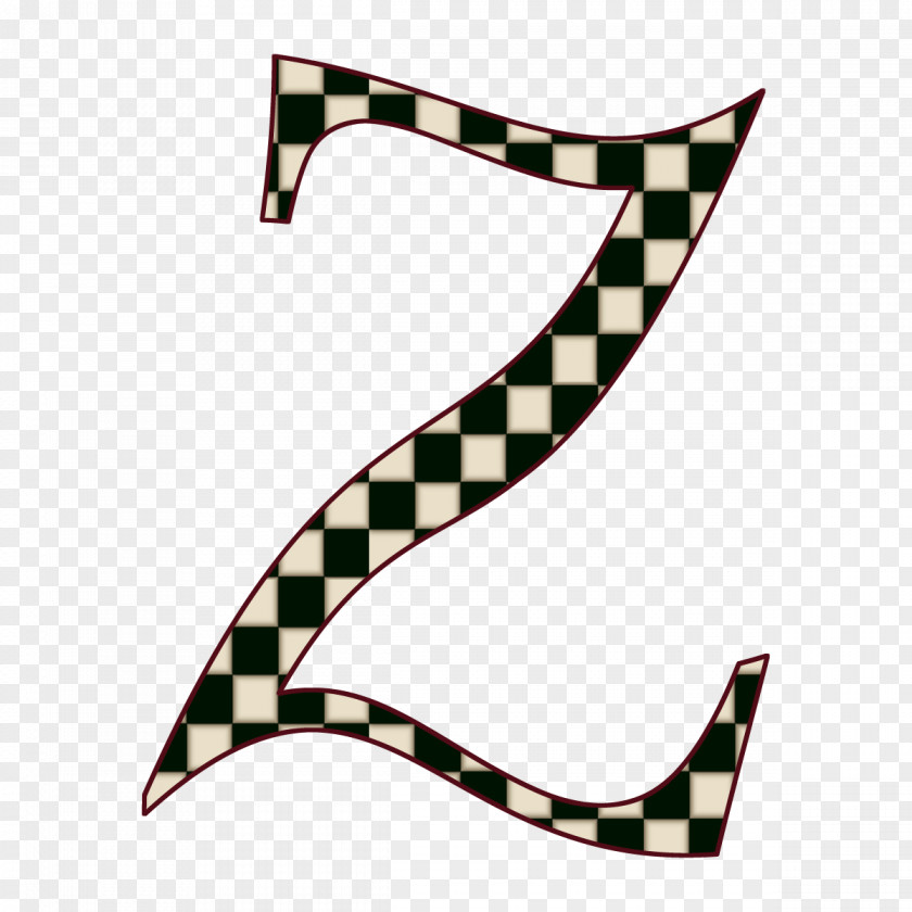 Letter Z Case Font PNG